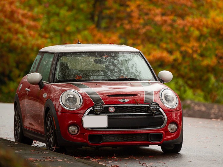 Mini cooper deals driving lights